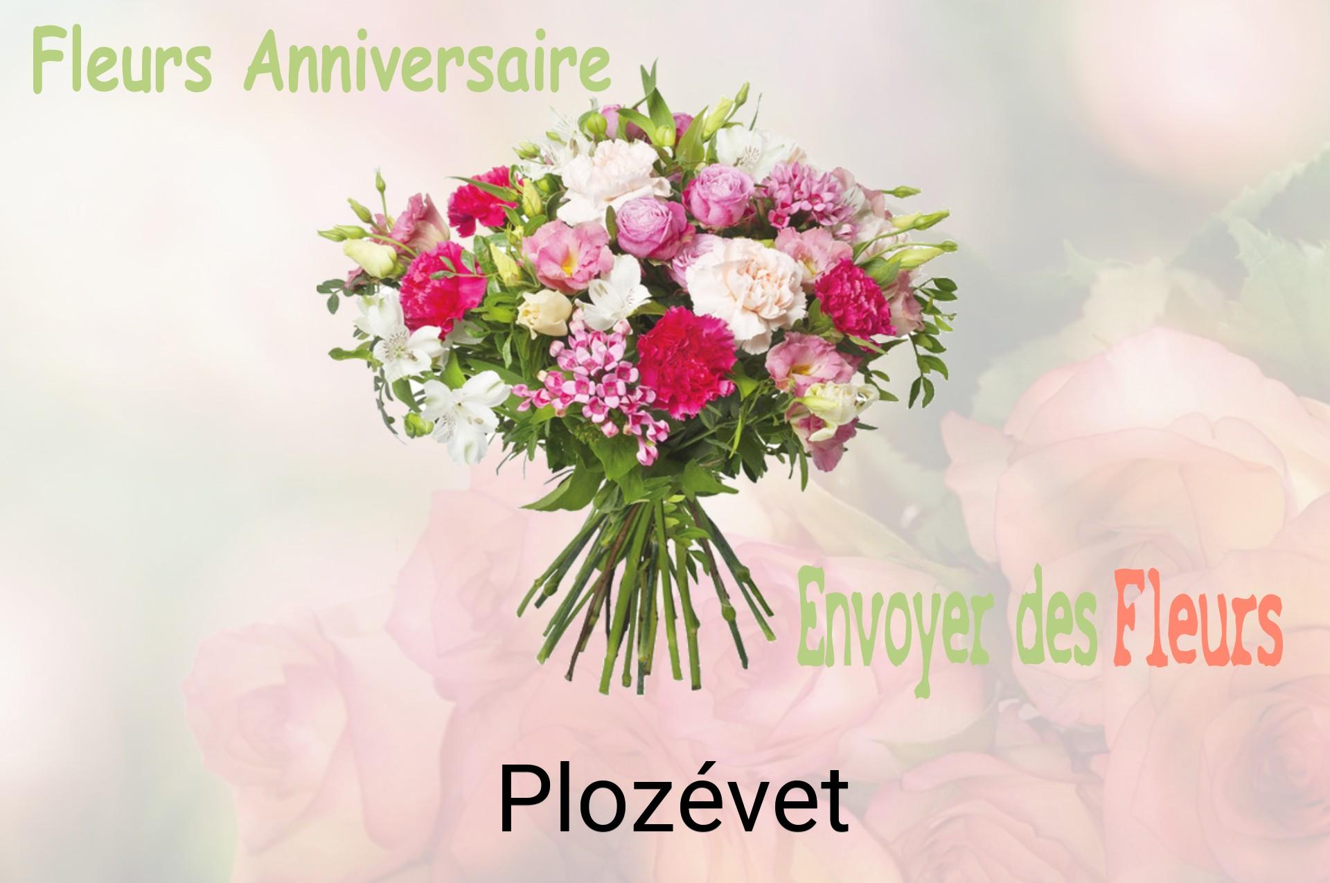 Bouquet de fleurs d’anniversaire livré à Plozévet