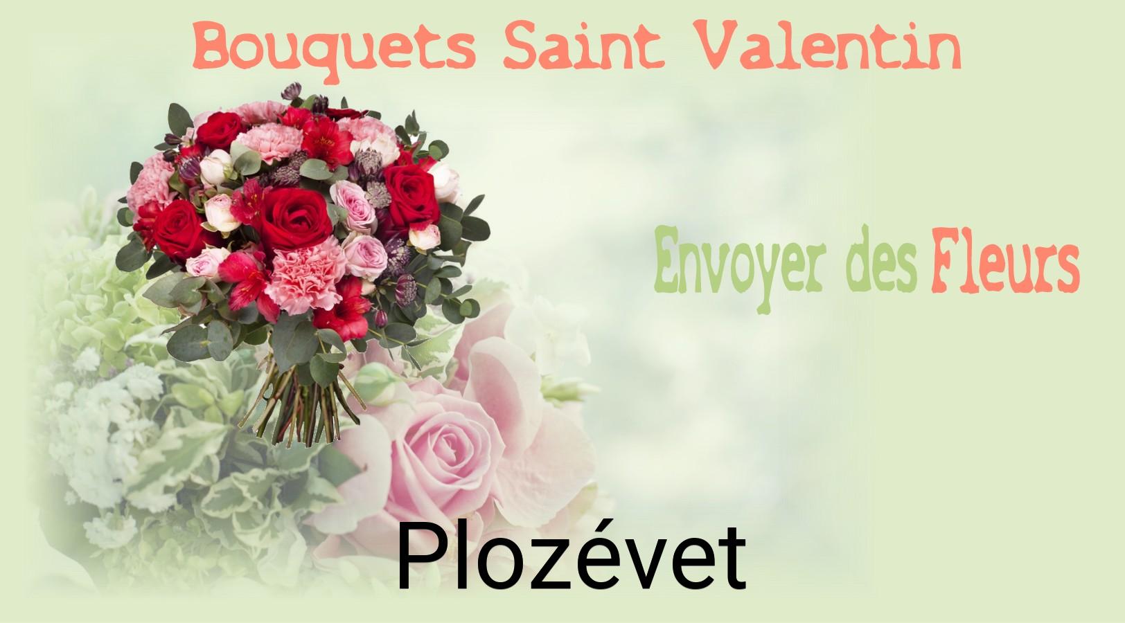 Roses de Saint-Valentin livrées à Plozévet